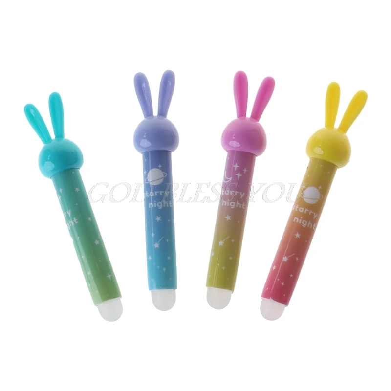 Kawaii ластик в форме кролика для стираемые ручка милые школьные канцелярские принадлежности подарок