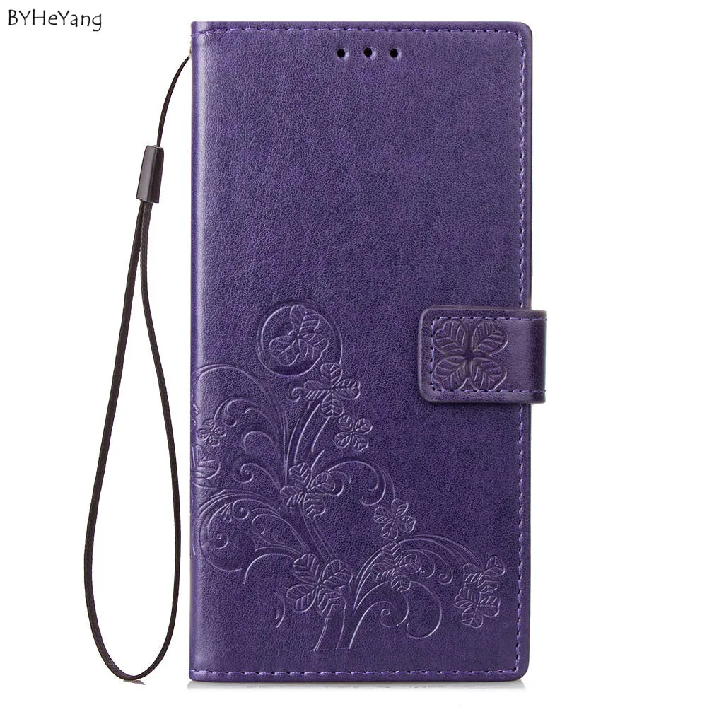 

BYHeYang Flip case For Sharp Android One S1 Cover Flip PU Leather + Soft TPU Case For Sharp S1 Fundas stand case with Strap bags
