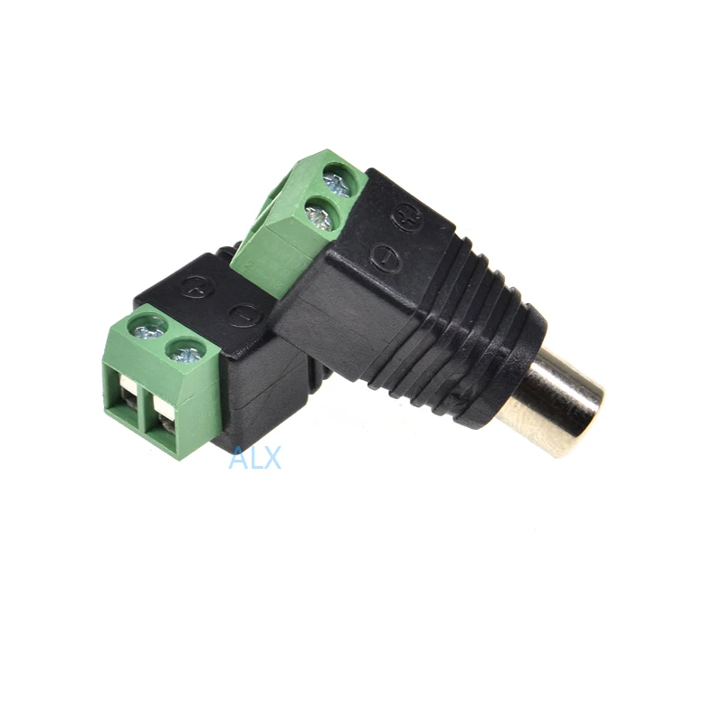 5 шт. CCTV Phono RCA гнездовой разъем для винтового клеммного блока адаптер Без припоя