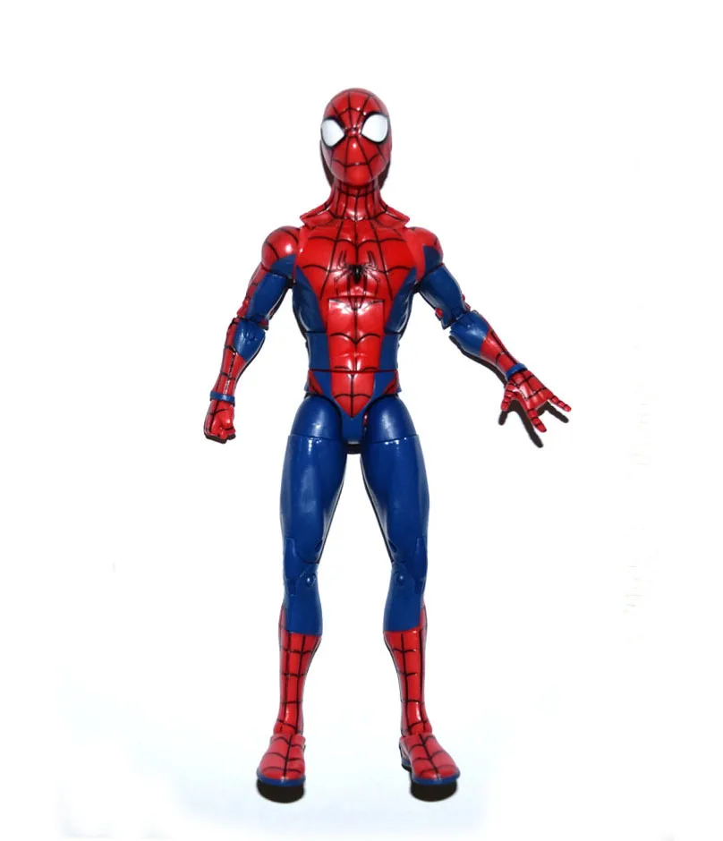Marvel Comic Spiderman Spider Man Classic Red Blue Suit 7" Loose Action