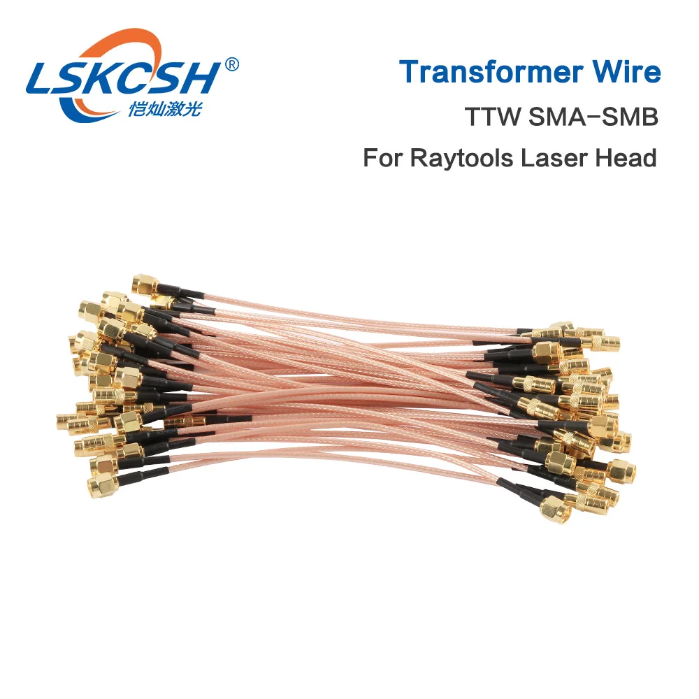 TTW кабель-наконечник провод для трансформатора SMB-SMA 10 см z/z fFor Raytools волоконная Лазерная режущая головка BT230/BT240 BM110 OEM