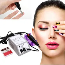 Набор сверлильных станков для маникюра 20000 об./мин Шлифовочная пилка для полировки ногтей педикюрное Оборудование Набор ручек с сверлами