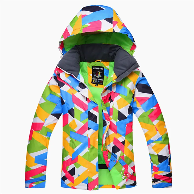 

Woman Skiing Jackets , 2018 New Ski Suit Outdoor Climbing Winter Waterproof Waterproof, Keep Warm, Thick Breathable Coat