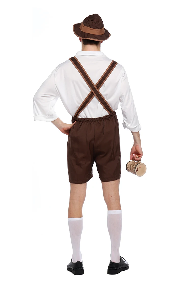 Горячее пиво oktoberfest костюм немецкое пиво фестиваль костюм Взрослый мужской Хэллоуин Карнавал пиво костюмы для косплея