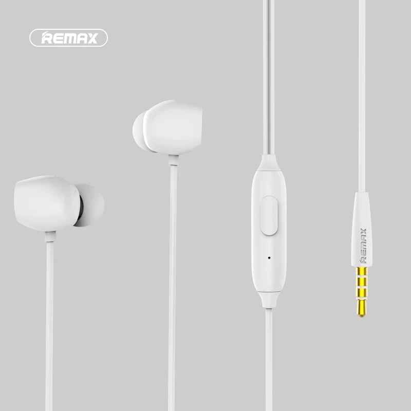 Оригинальные наушники remax 550, проводная гарнитура с шумоподавлением, модные наушники-вкладыши для iPhone, Xiaomi, мобильного телефона, PS4