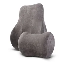 KKYSYELVA подголовник автомобиля, талия, заднее сиденье, подушка, предметы интерьера автомобиля, шея, подушка памяти хлопок коврик, талия и талия