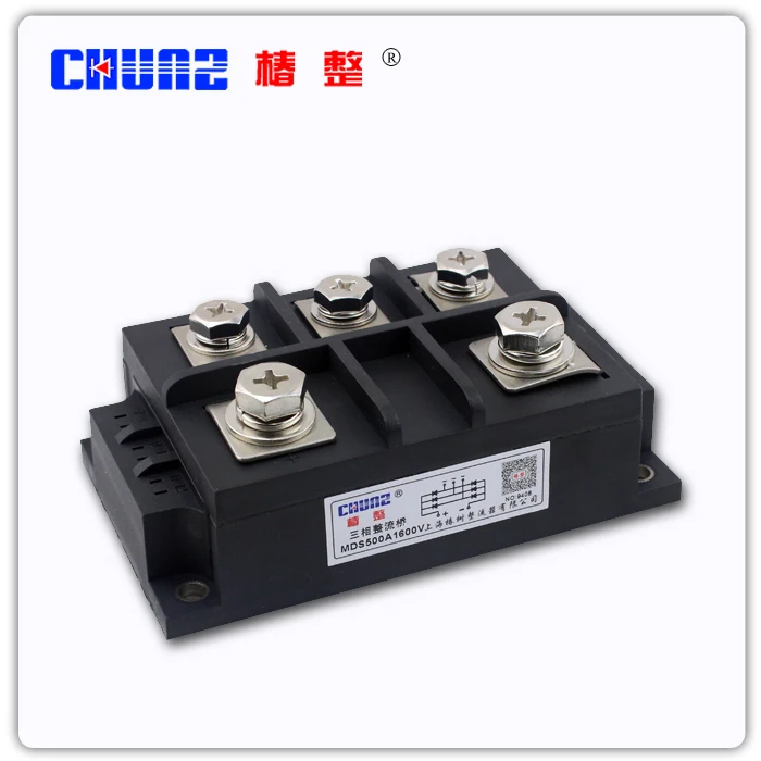 

[ZOB] RELAY - CHUNZ MDS500A1600V three phase bridge modules