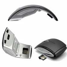 Складная 10 м 2,4 ГГц мини USB оптическая сенсорная Улучшенная беспроводная мышь игровая мышь для ПК/ноутбука