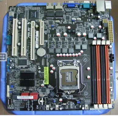 

ASUS P7F-M intel3420 Chip Server Motherboard 1156 Support Xeon I3 I5 I7CPU used 90%new