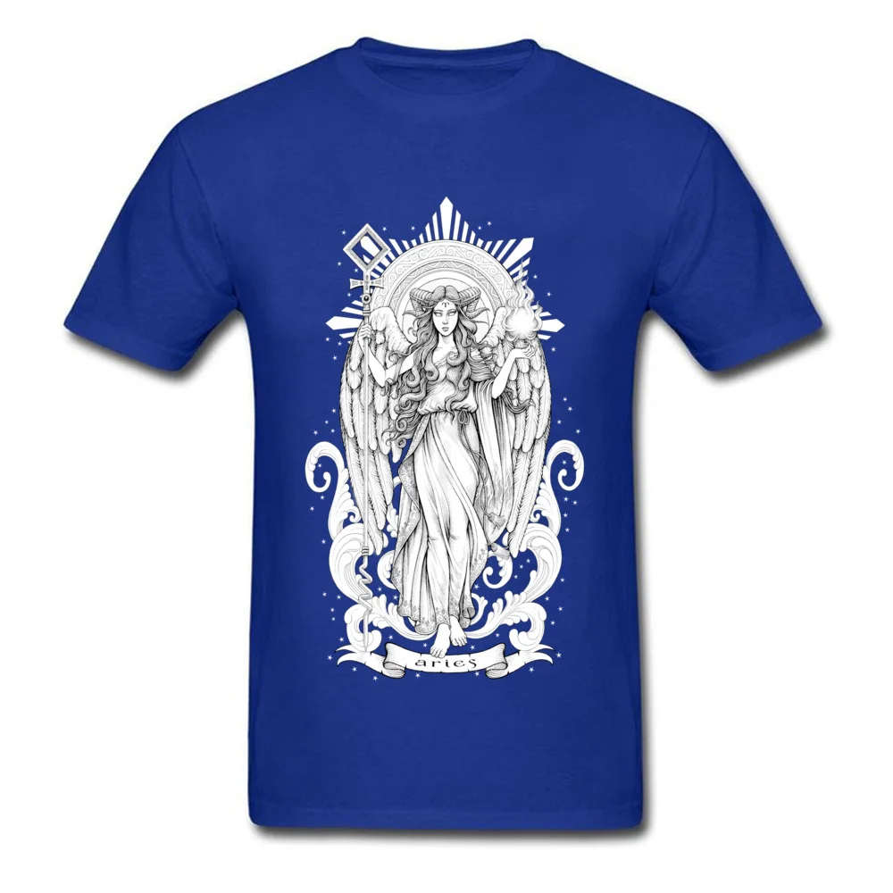 Printed aries zodiac sign Boy T-Shirt New Design Summer Short Sleeve O Neck 100% Cotton Tops Shirts Fashionable Sweatshirts aries zodiac sign blue