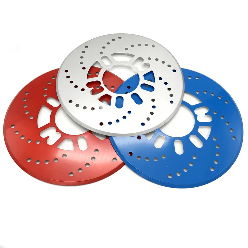 

JEAZEA 2pcs Car Universal Al 25cm Disc Brake Rotor Racing Covers Drum Decorative for BMW Audi Mitsubishi Honda Mercedes BENZ