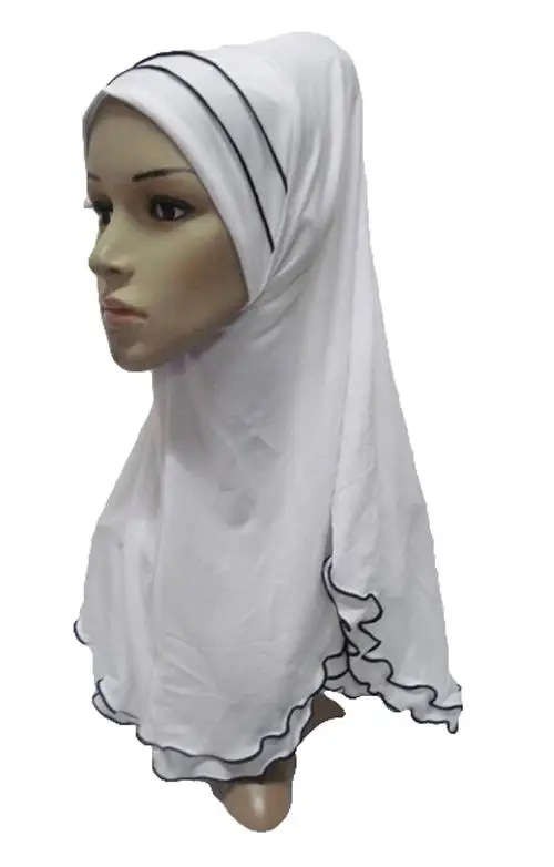 Мусульманский женский хиджаб, накидка Амира, шаль, шарф, тюрбан, исламский головной убор, шапка, головной платок, арабский шейный платок, шапочка для молитвы, Banadanas