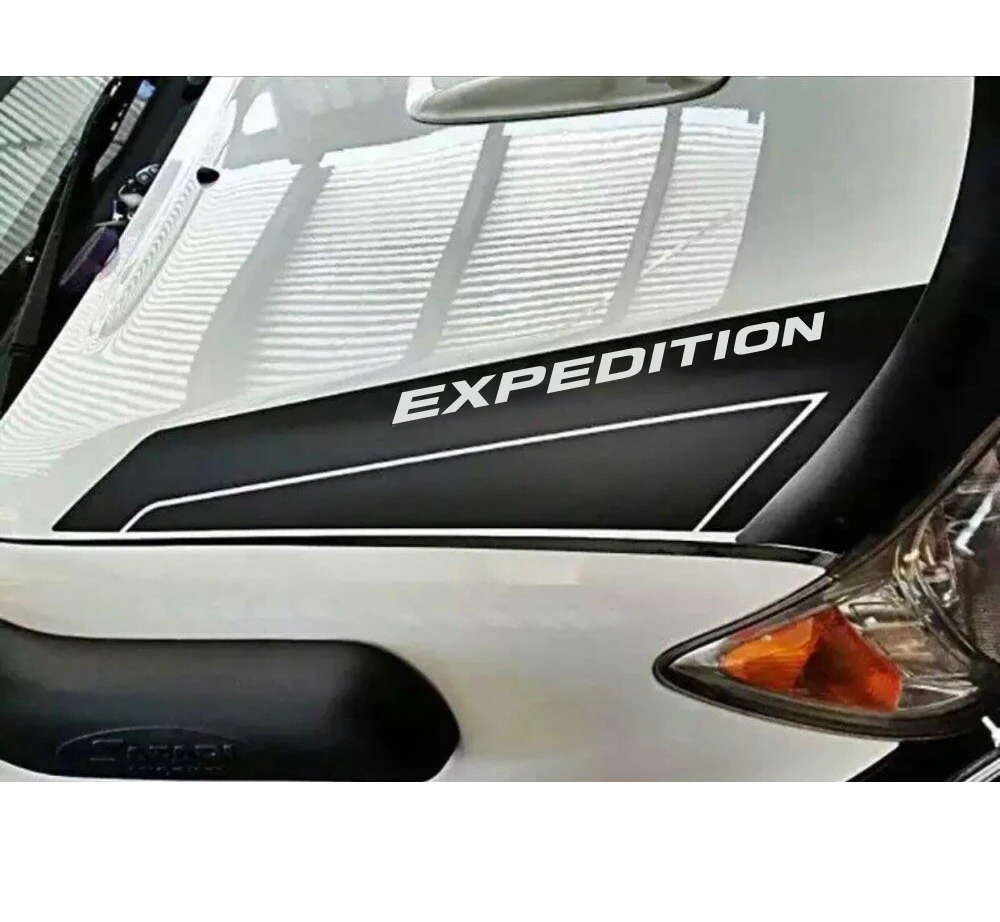 Автомобильный стикер krs1pc капюшон Совок сетка графические виниловые автомобильные аксессуары наклейки на заказ для TOYOTA HILUX REVO VIGO - Название цвета: side