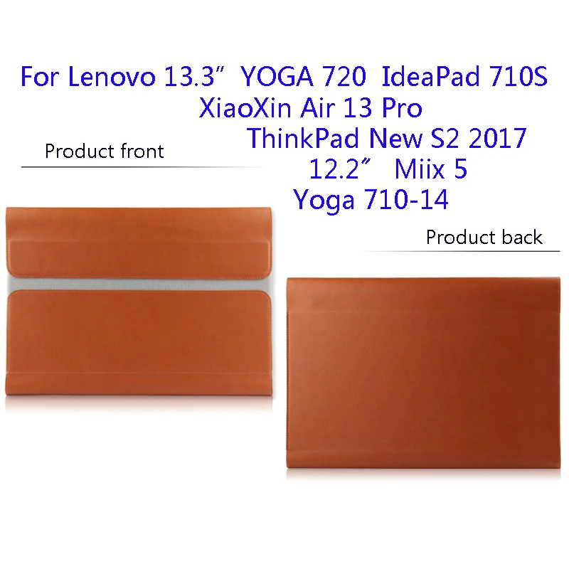 

Fashion Bag For Lenovo YOGA 720 Miix 5 XiaoXin Air 13 Pro Laptop Sleeve For IdeaPad 710S Yoga 710-14 ThinkPad New S2 2017 Gift