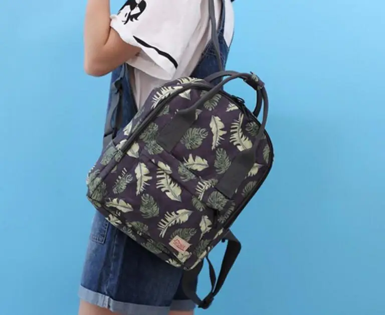Korean Style All-match Waterproof Women Backpack Cute Casual Canvas Backpack Fresh Personal Schoolbag For Students In The Campus7