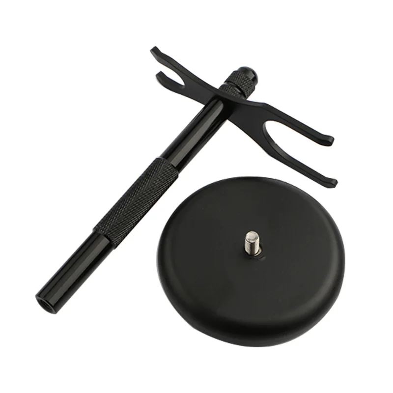 HAWARD High Quality Black Zinc Alloy Razor Stand And Shaving Brush Stand The Best Shaving Brush 4