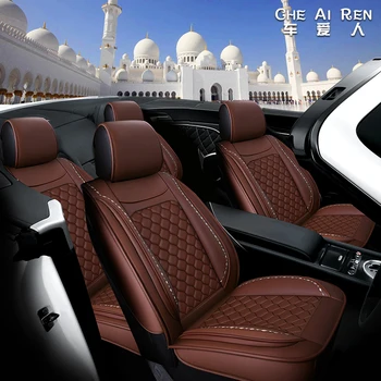 

CHE AI REN European leather cushion, four seasons universal 5D full seat cover, suitable For Nissan Altima Rouge X-trail Murano