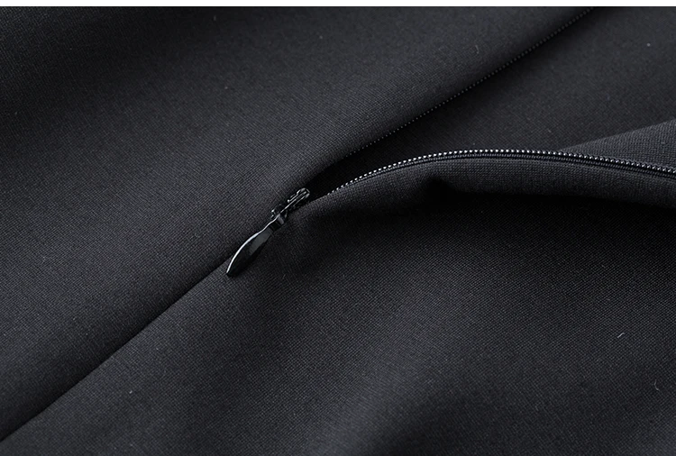 Bandage Dress Designer 2019 Clothes Women Long Sleeve Black autumn Winter Dress Vetement Femme Shirt Dress (7)
