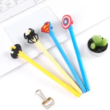 48 шт./лот мультфильм гелевая ручка капитан паук ручка творческие студентов канцелярский призовой оптом