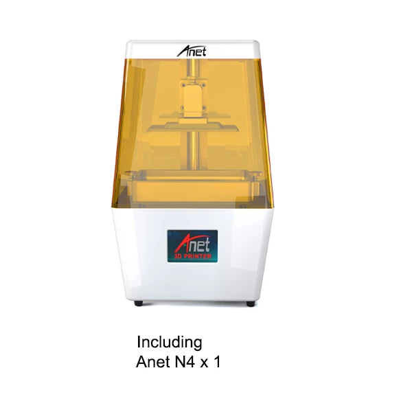 Anet 3D Printer N4 High Precision 40um with 3.5inch LCD Screen Off-Line Print Impresora 3d Drucker UV Resin LCD 3D Printer - Цвет: Only N4