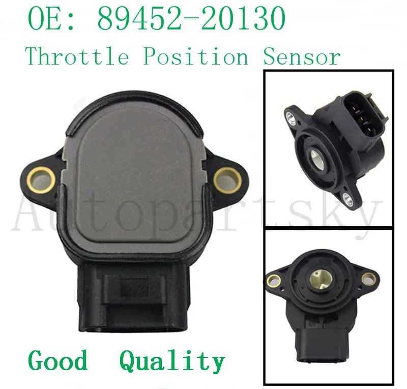 

Genuine Remanufactured - For Toyota 4Runner Celica Corolla Matrix T100 Tacoma Tundra TPS Throttle Position Sensor 89452-20130
