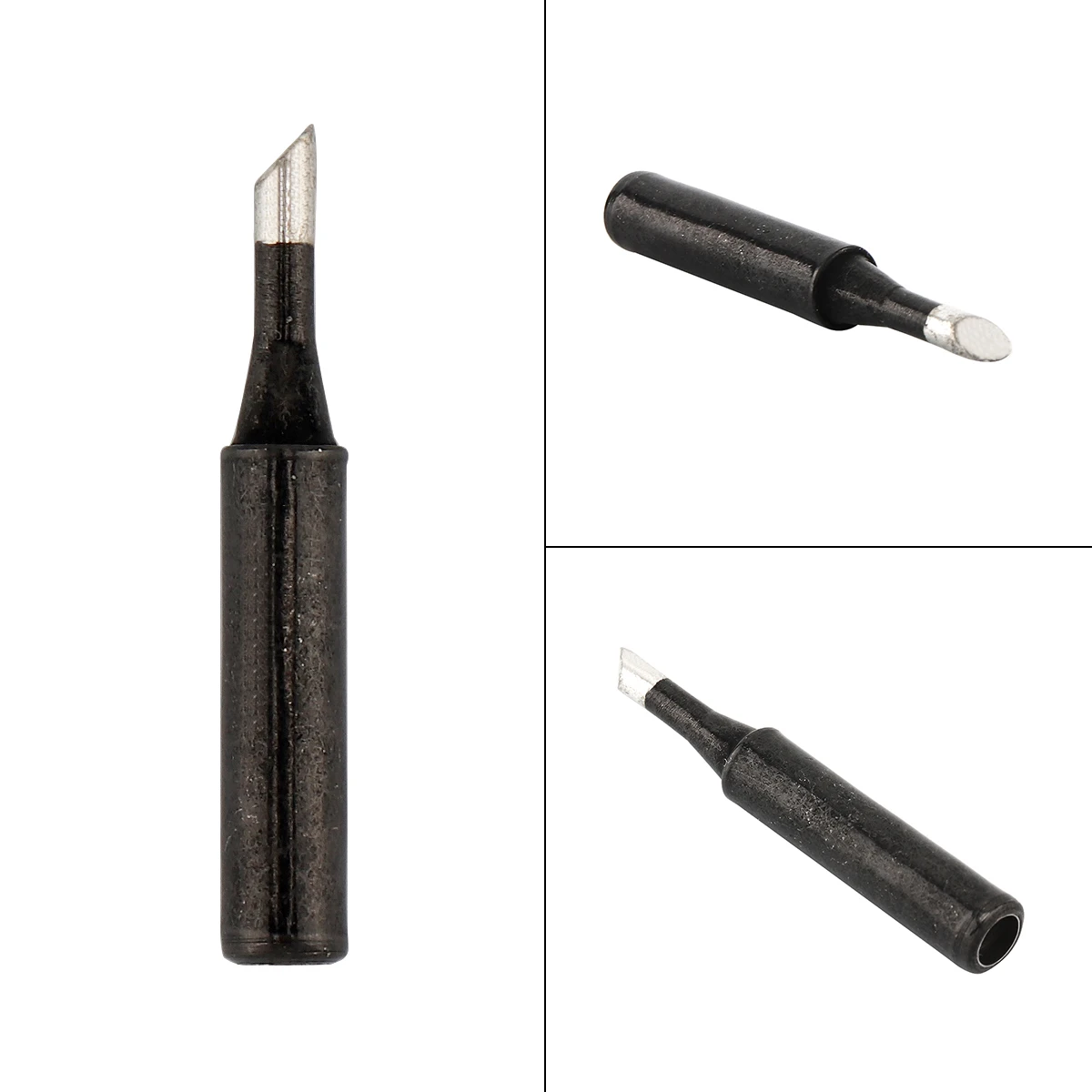 

900M-T-3C Portable Solder Tip Lead-free Black Metal Soldering Iron Tips for Hakko / 936 Soldering Rework Station