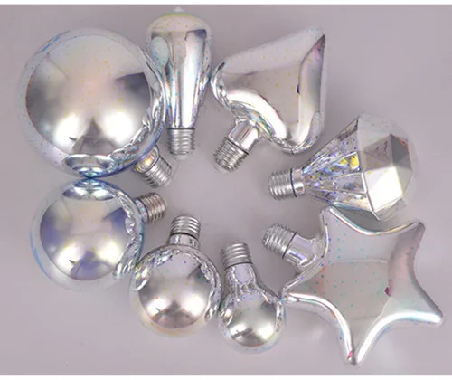 2 шт. красивый LED 3D blub G95 ST64 A60 G80 Алмазная форма 7 Вт E27 110 В 220 красочная волшебная