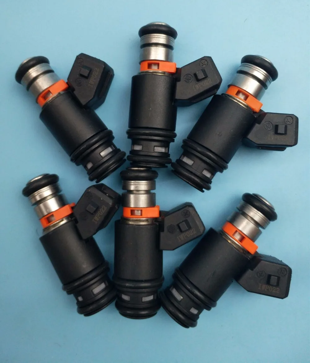 New Set Of 6 Fuel Injectors Mach For Vw Golf Jetta 99 02 Eurovan 97 99