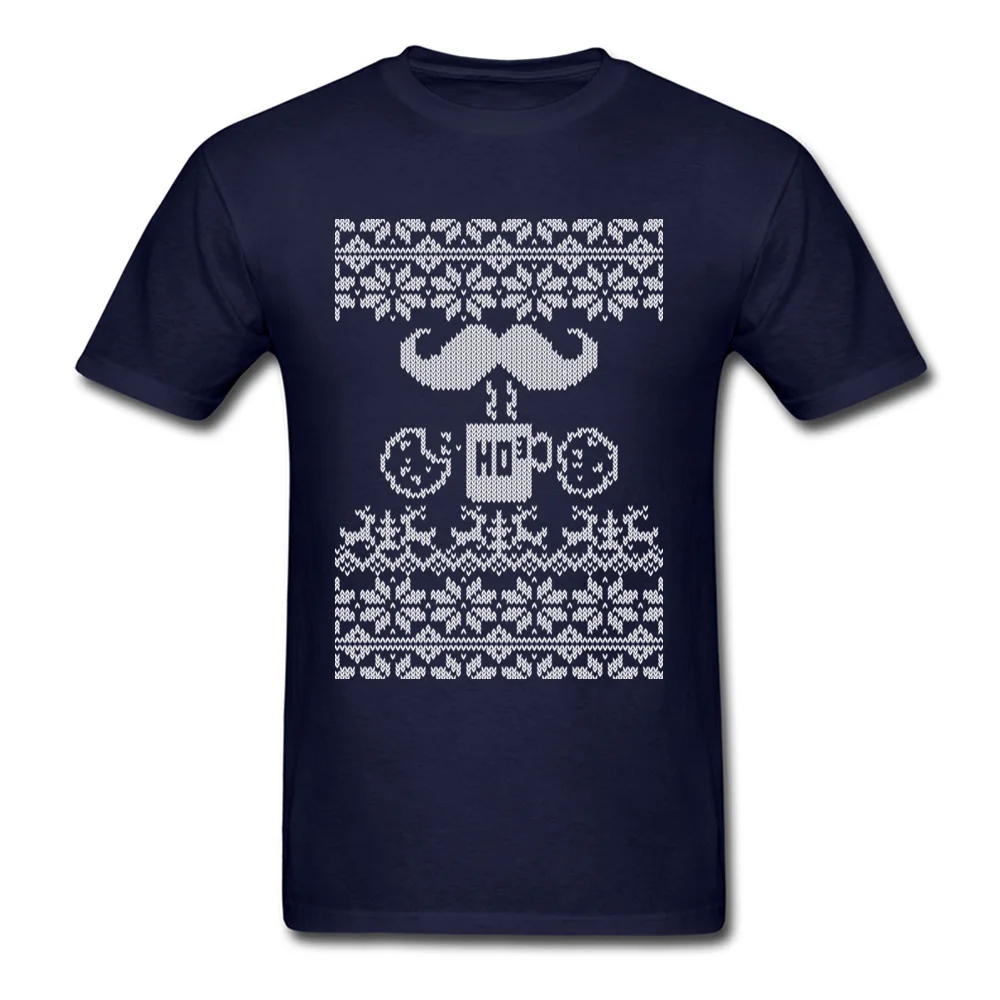 Santa Snack Ugly Christmas Sweater Style_navy
