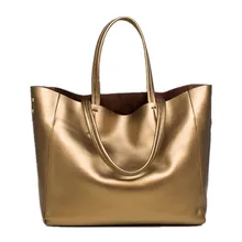 Модные однотонные(5) Большая емкость натуральная кожа женская сумочка сумка Повседневная торгового