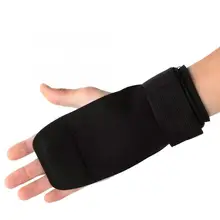 1 пара противоскользящая Тяжелая подъемная защита ладонь микрофибра Спортивная тренировочная повязка против sprain повязка для спортивных упражнений аксессуары