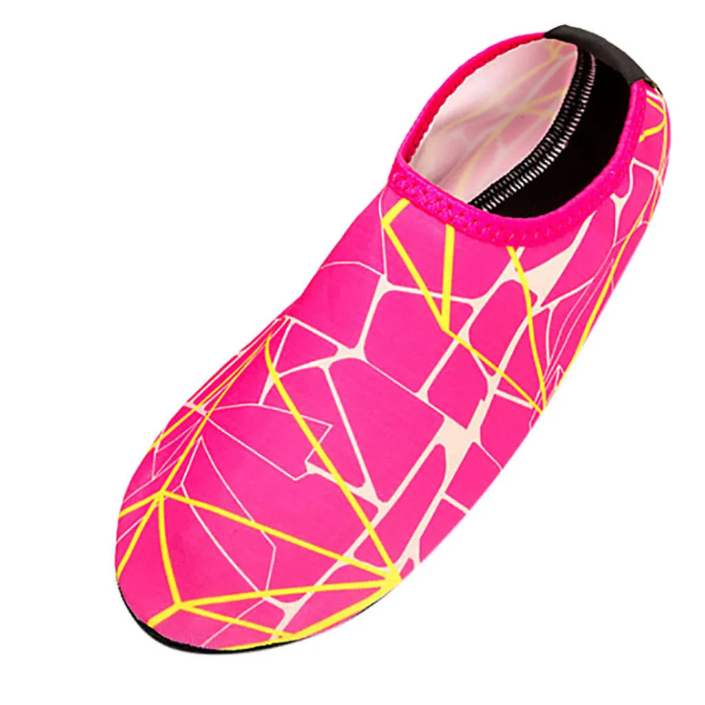 SAGACE Mans/акваобувь; обувь для плавания; спортивная обувь для воды; обувь для серфинга; нескользящая обувь для дайвинга; быстросохнущая обувь; дышащая обувь - Цвет: Hot Pink