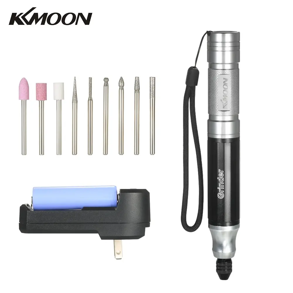 

KKmoon 3.7V 35W Mini Electric Grinder grinding machine sharpening Drill Wireless Engraving Pen Grinding Milling Polishing Tools