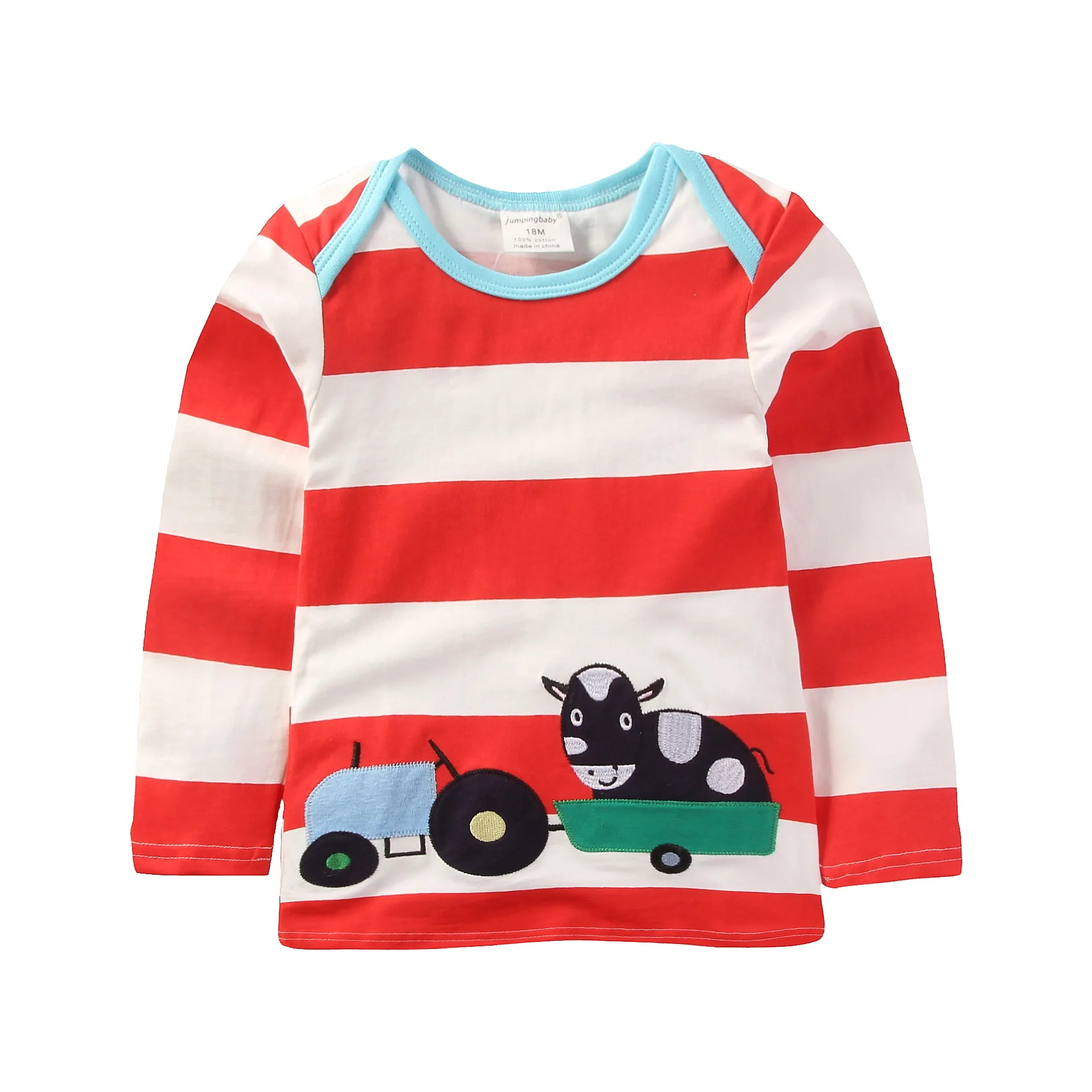 Jumpingbaby 2017 Kids Clothes Children Boys T shirt Baby T shirts Long