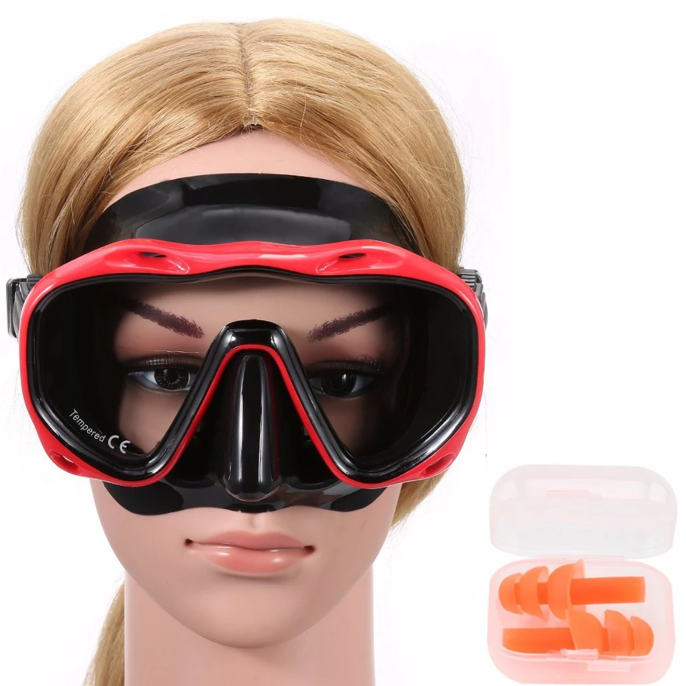 Professional Diving Mask Swimming Goggles Wide Vision Water sports