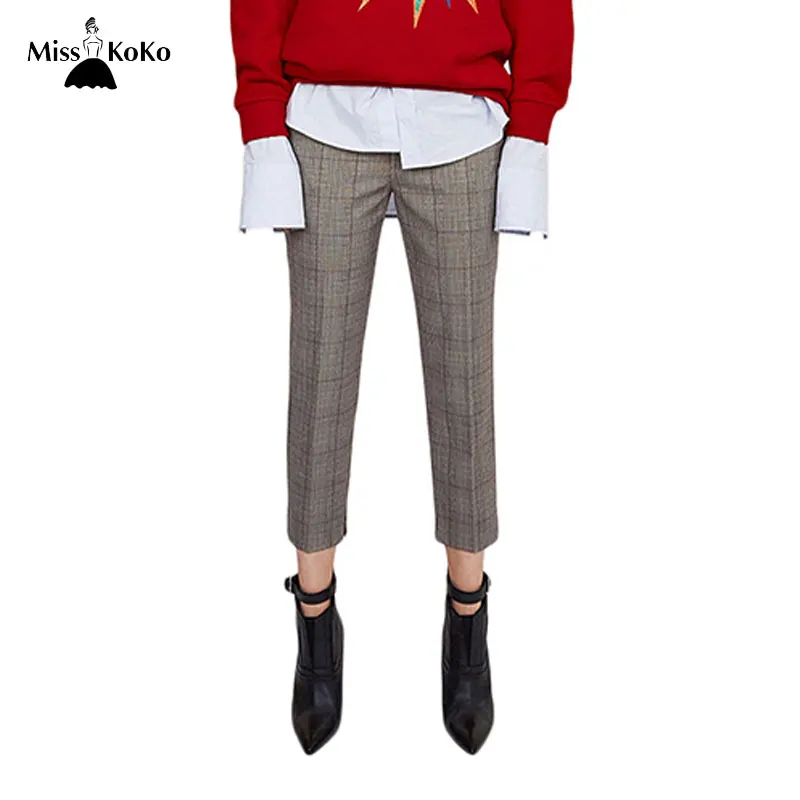 slit hem pants