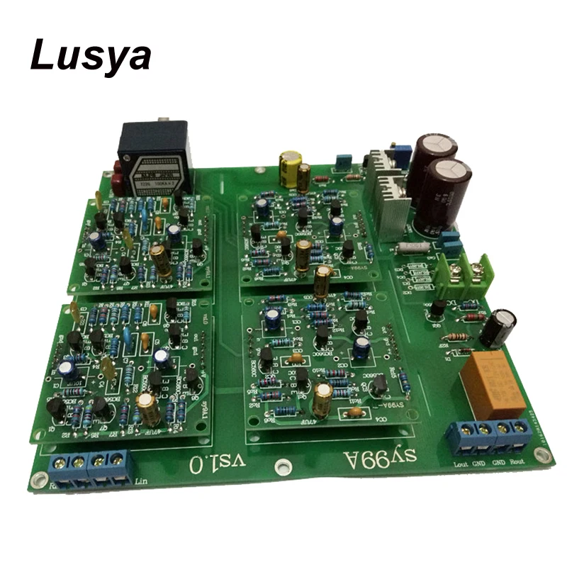 SY99A класс A за NAC 152 J2C MBL6010 усилитель предусилитель HiFi Стерео предусилитель собранная плата T0090