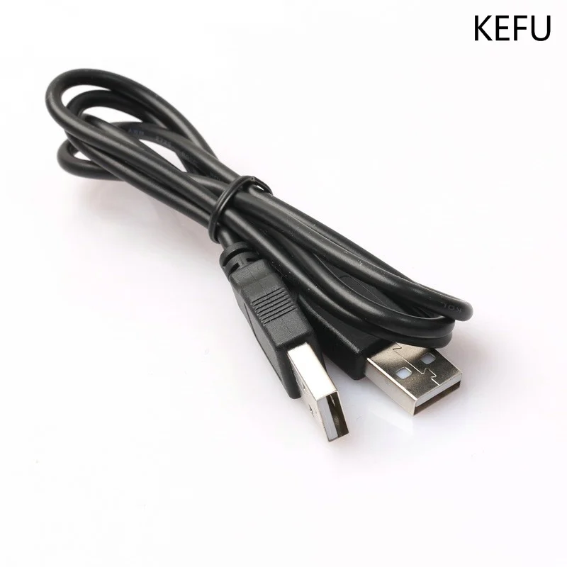 10 шт./лот KEFU Высокое качество 1 м черный USB 2 0 штекер m/M Удлинительный кабель|usb 2.0