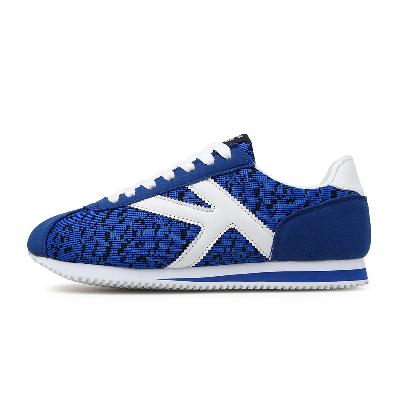 

Spring Autumn Lace-up Men Running Shoes Breathable Mesh Trainers Sneakers Male Non-slip Jogging Sports Shoes