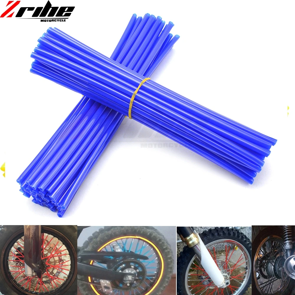 

72 Pieces Universal Motorcycle Dirt Bike Enduro Wheel Rim Spokes Skins Off Road Shrouds Covers FOR KTM EXC EXCF EXC F 125 250 45