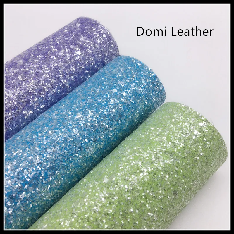 bright color chunky glitter fabric (5)