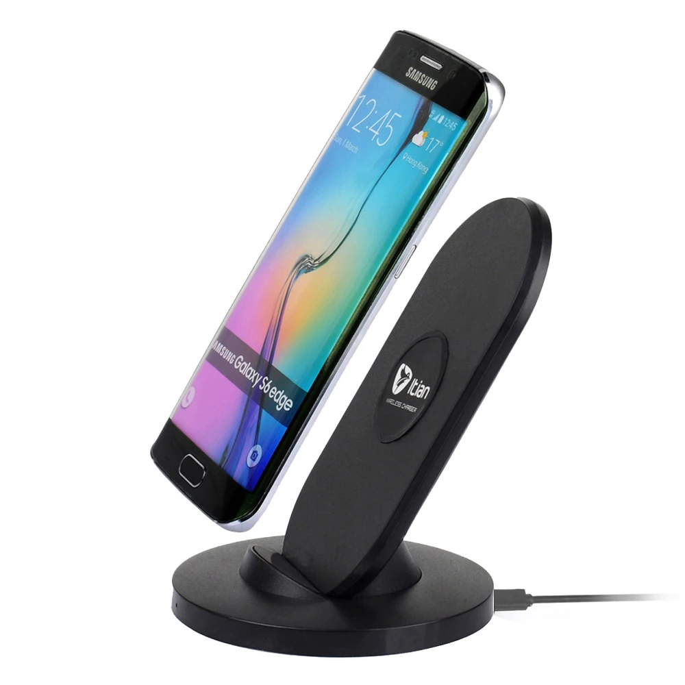 

Universal Wireless Charger Pad for Samsung Galaxy S8 S9 S7 S6 edge Note 8,Qi Charging Dock Holder For iPhone Xs MAX XR X 8 PLUS