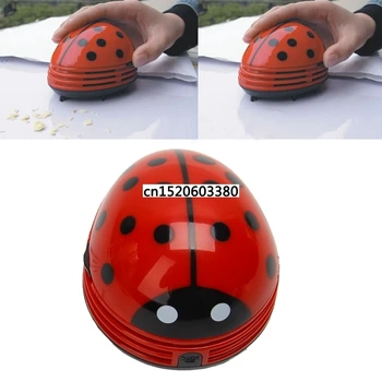 

SKYMEN Mini Ladybird Desktop Coffee Table Vacuum Cleaner Dust Collector For Home Office