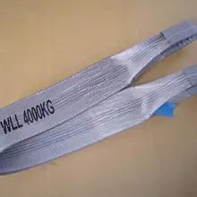 4tx1m-2m 6:1 Высокая растяжимость глаз стропа бесконечный промышленный подъемный слинг полиэстер волоконный ремень