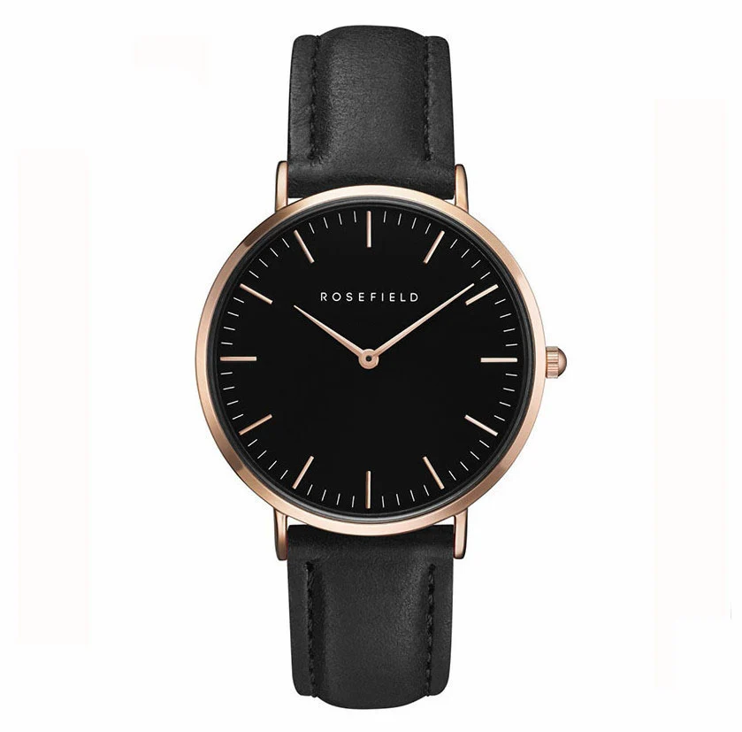 Лидирующий бренд ROSEFIELD кварцевые для женщин часы Лидирующий бренд часы модные повседневное модные наручные часы Relogio feminino