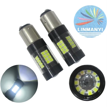 

2PCS*High Power Brake Lamps 43W S25 1157 BAY15D P21/5W 43LED 32 SMD 3014+11SMD 2835 Samsung Car Brake Light decoding Stop Lights
