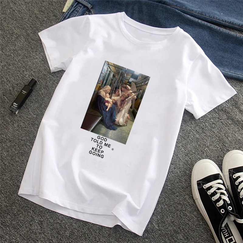 Мужские футболки, мужская футболка Девы Марии,, Забавные футболки с коротким рукавом, летние хип-хоп повседневные топы, футболки, уличная одежда, M-3XL