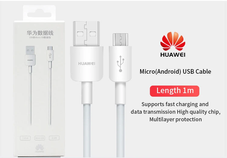 huawei бренд Micro USB кабель для быстрой зарядки 2A Android телефон зарядное устройство Microusb кабель для передачи данных для huawei samsung Xiaomi