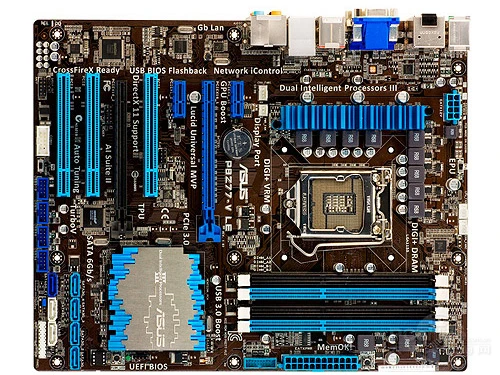 

P8Z77-V LE Z77 Motherboard with 1155 pin 70%-90%NEW