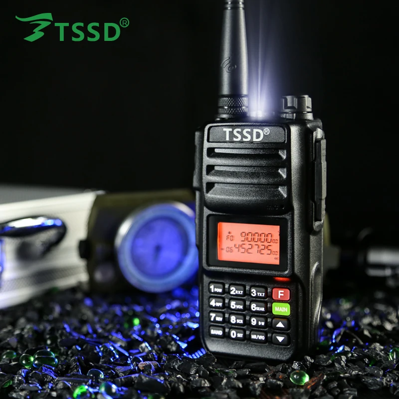 TS-Q9338 Макс 12 Вт Двухдиапазонная VHF UHF Высокая выходная мощность портативная рация